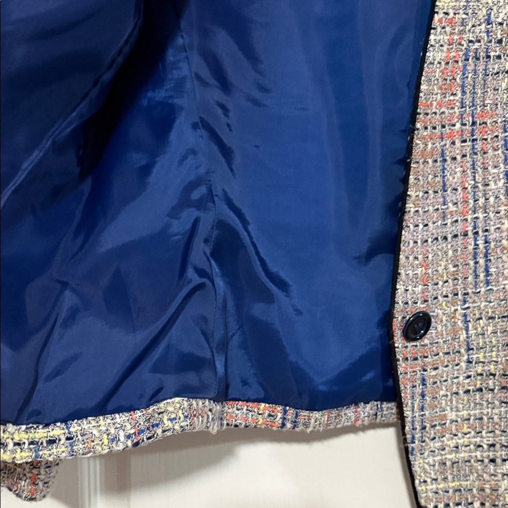 Nine West Multicolor Tweed Blazer - Picture 3 of 13